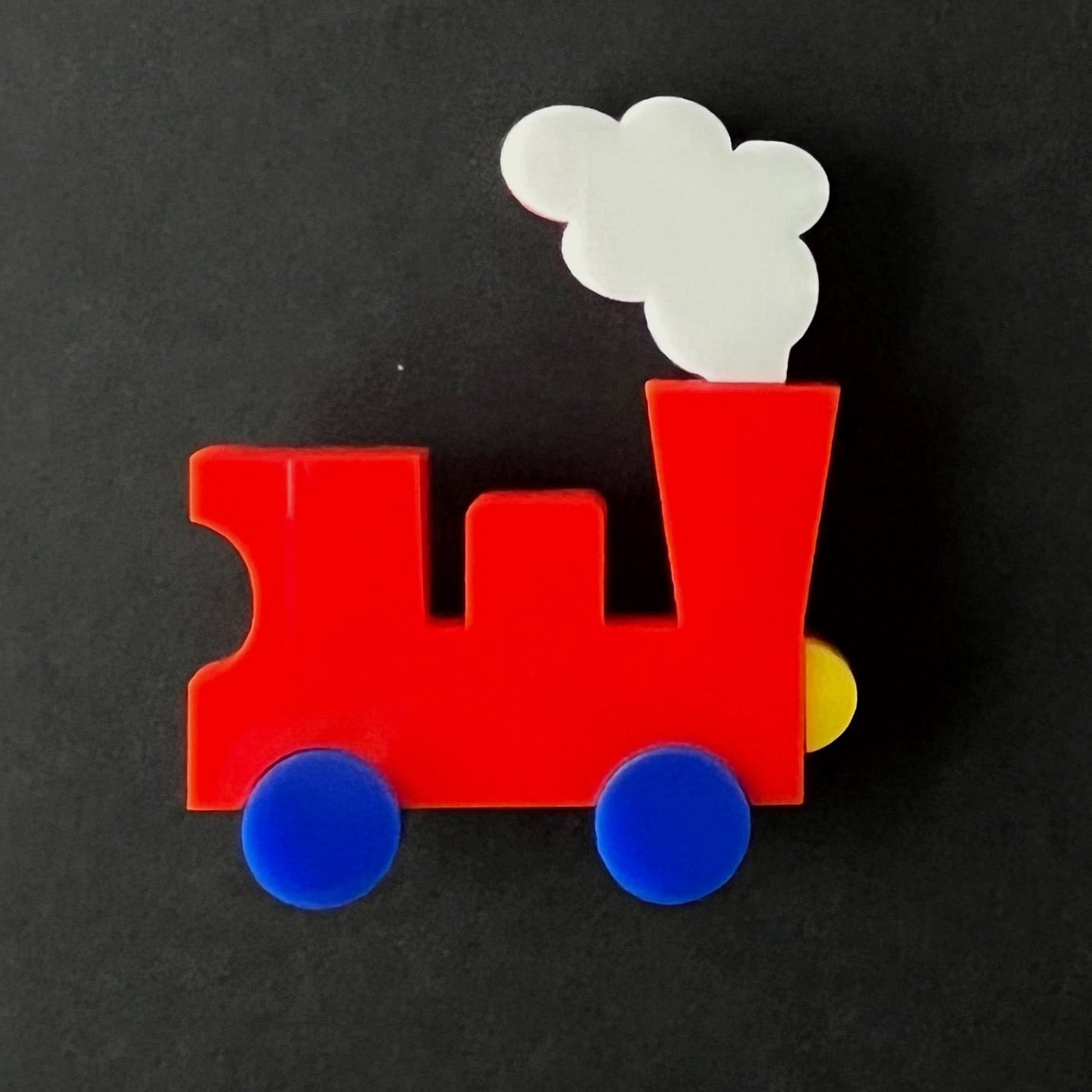 LOCOMOTIVE Acrylic Brooch