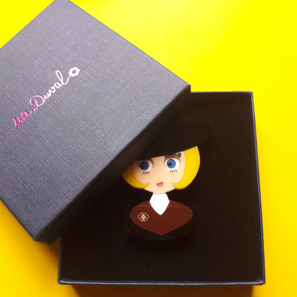 BONNIE Acrylic Brooch, Limited & Numbered Edition - Isa Duval